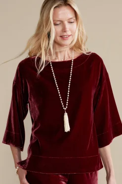 Aria Velvet Top