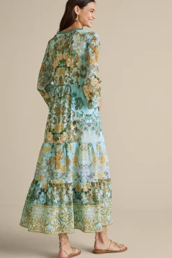Baroque Maxi Dress