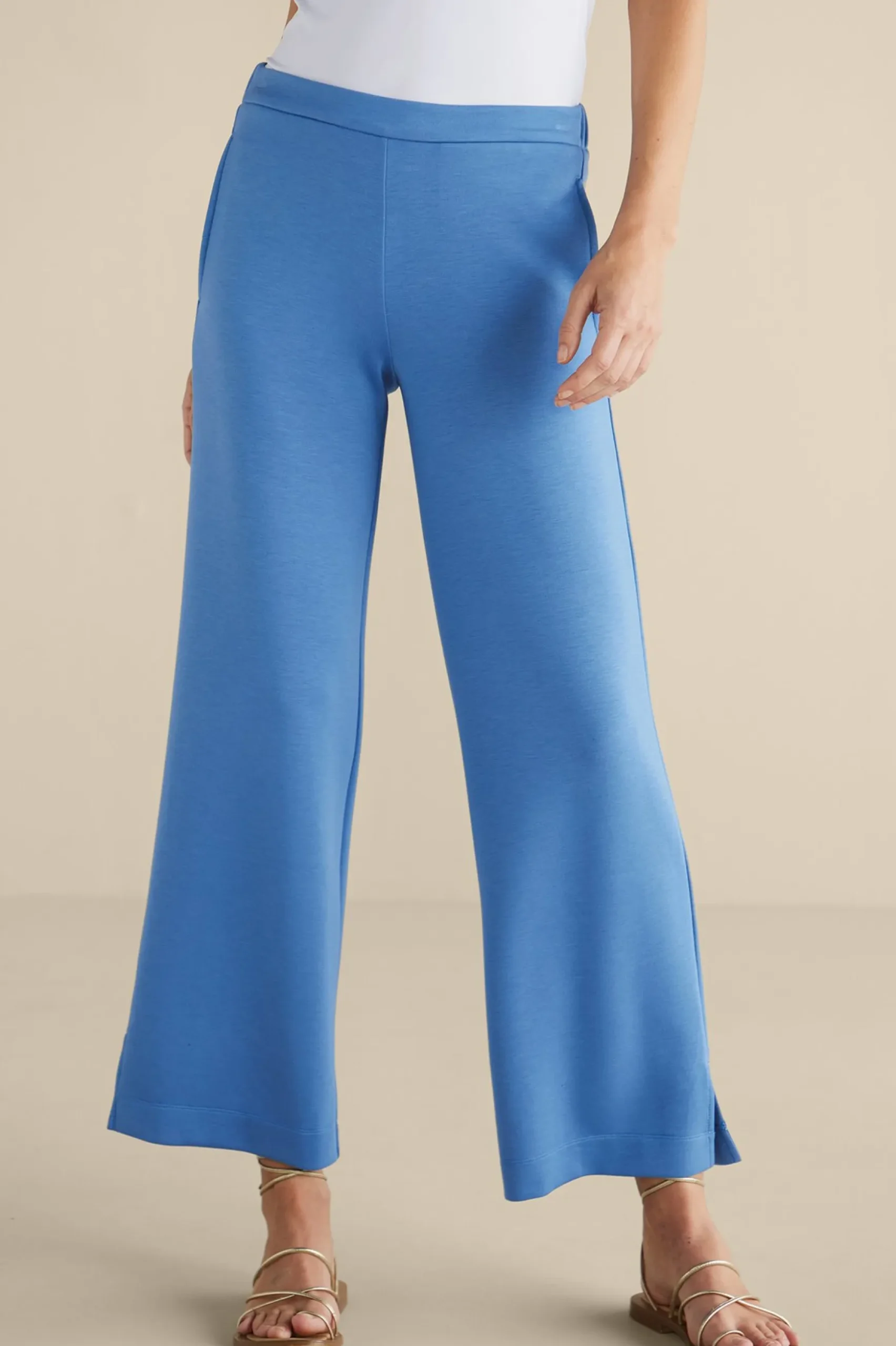 Ceri Knit Wide-Leg Pants