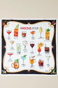 Drinks on Me Silk Scarf