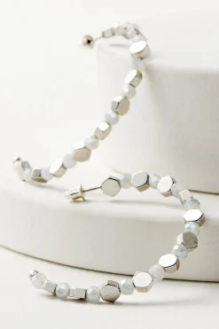 Elsa Bead Hoop Earring