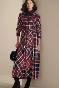 Gayle Tartan Dress