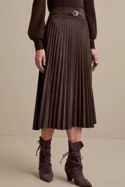 Lavina Faux Suede Skirt