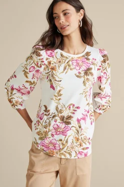 Lesley Printed Top