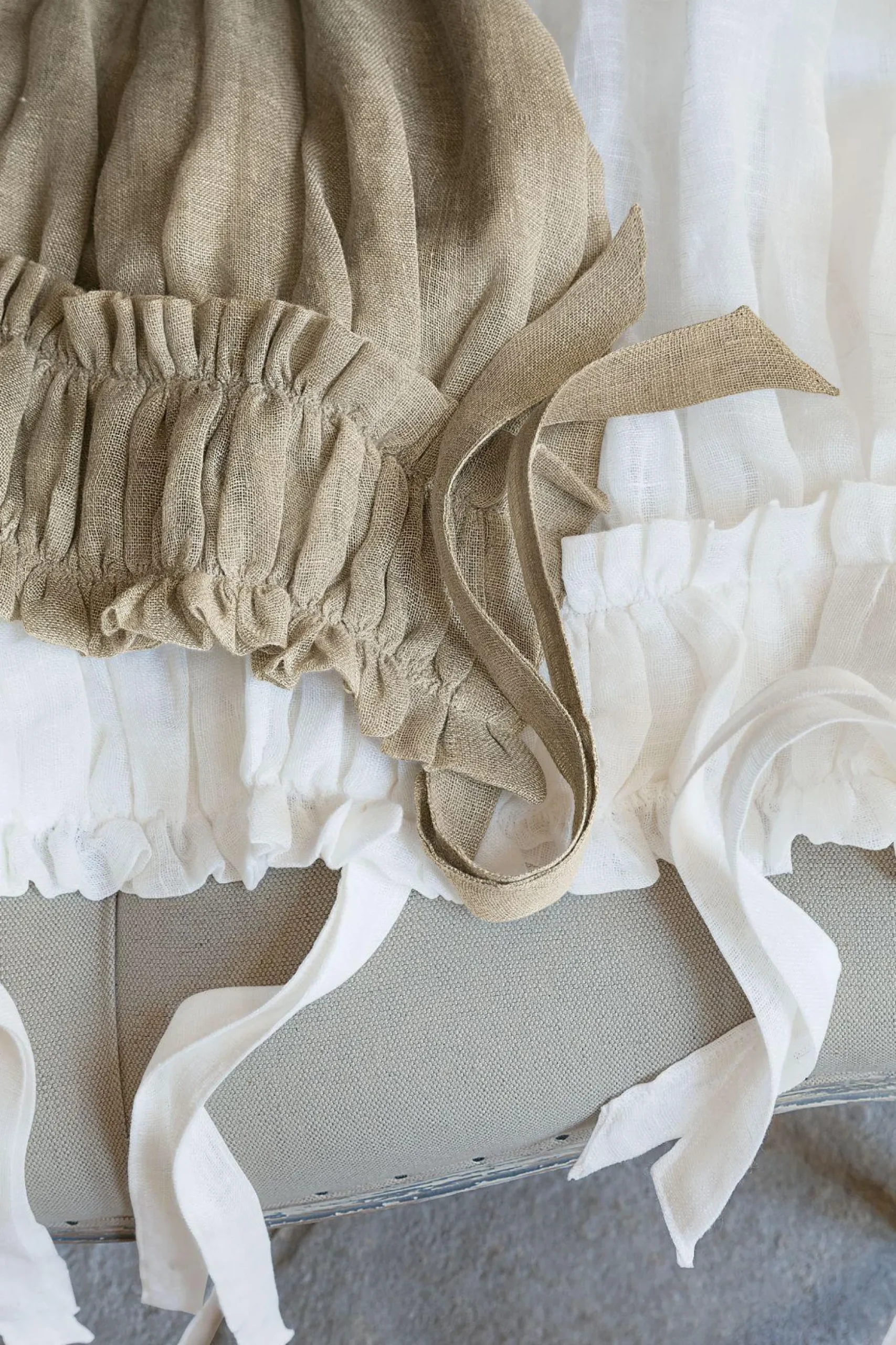 Linen Balloon Drapery Panel