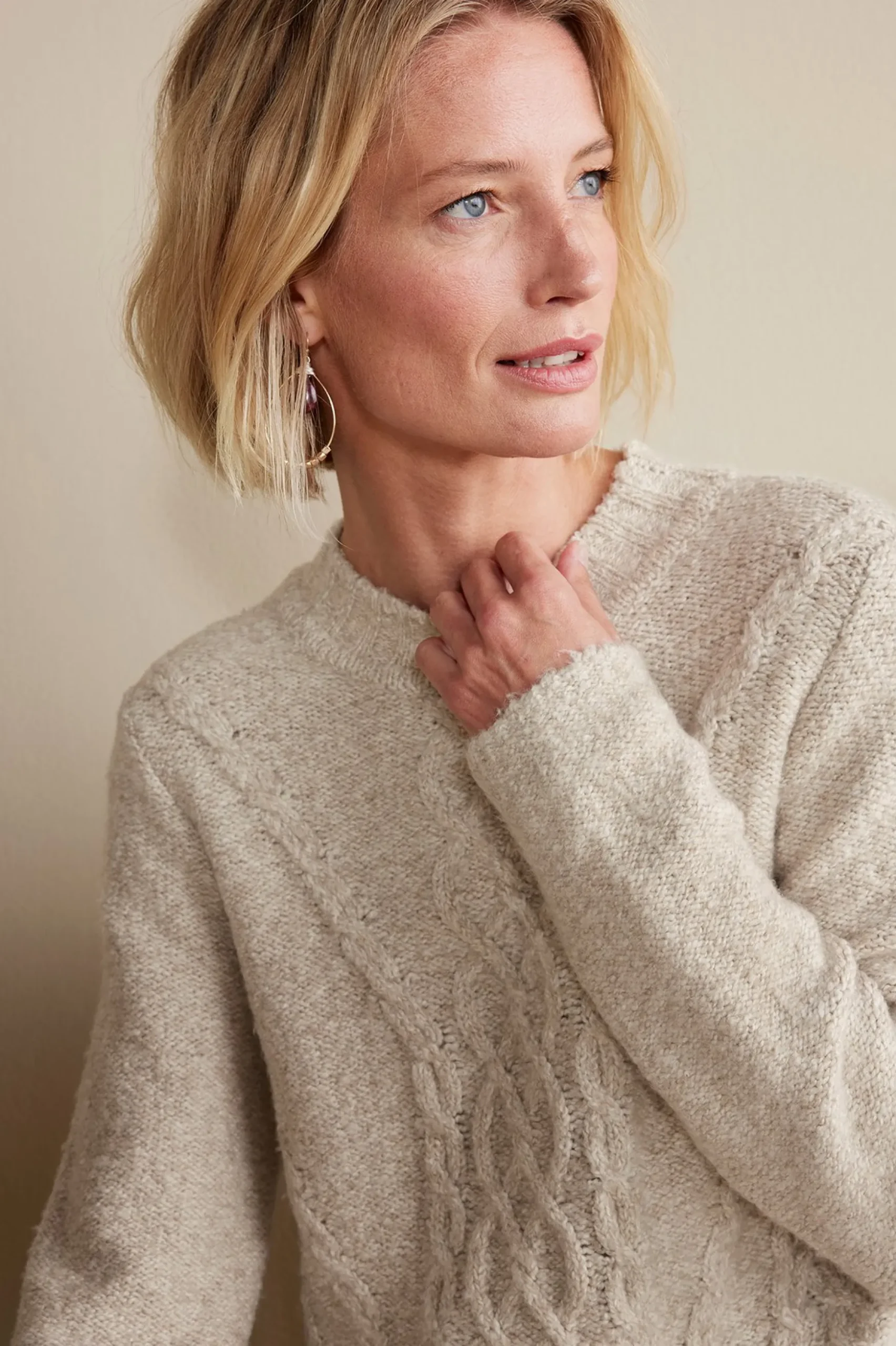 Marianna Cable Sweater