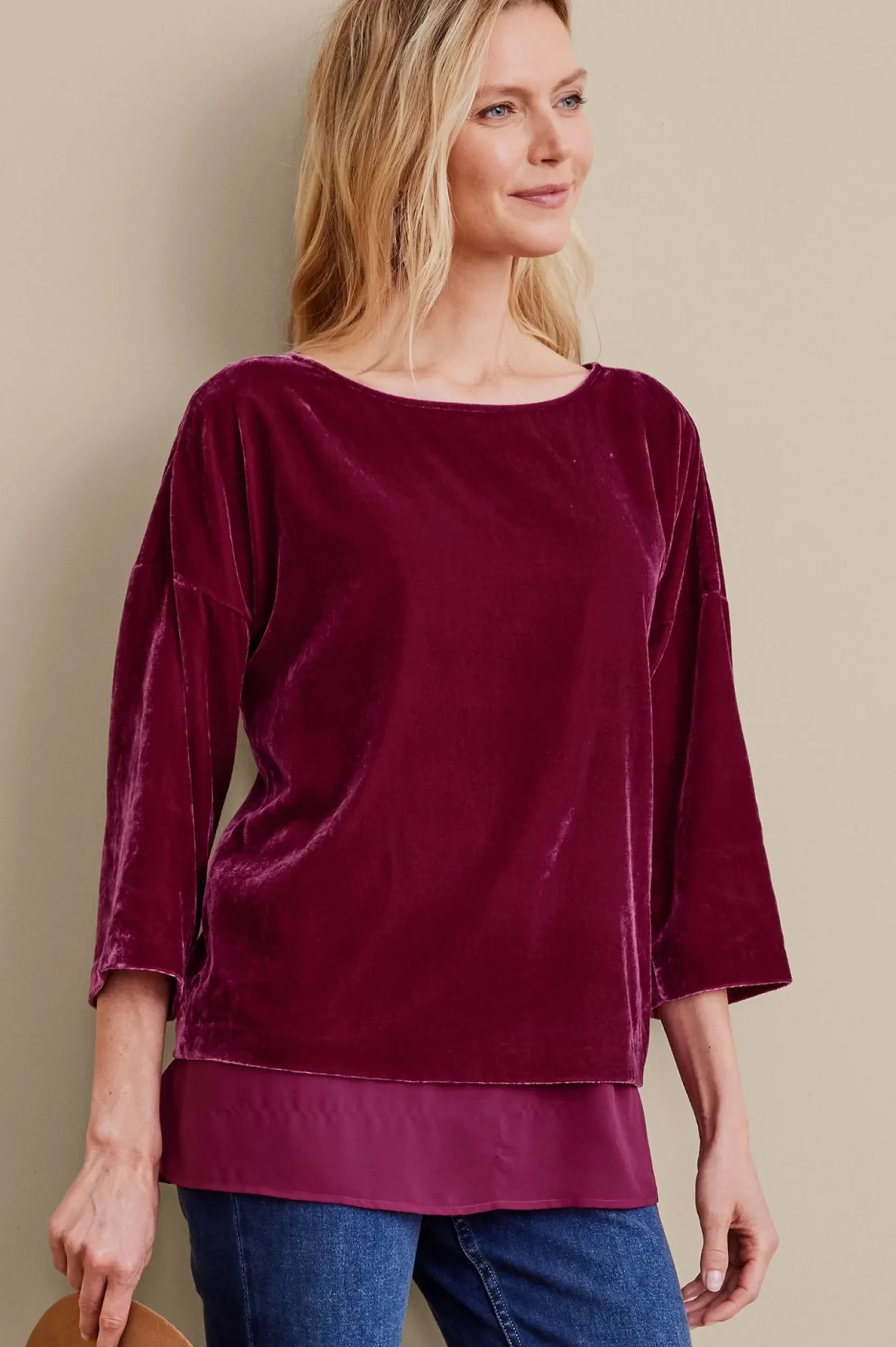 Millie Velvet Tunic
