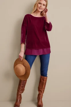 Millie Velvet Tunic