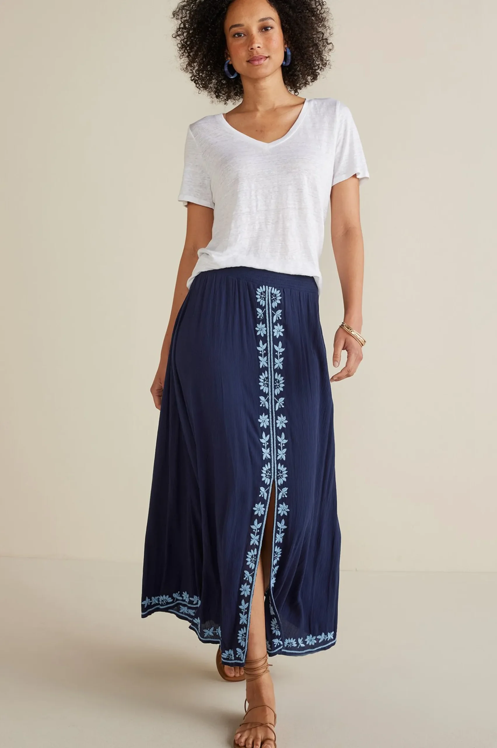Petites Adele Gauze Maxi Skirt