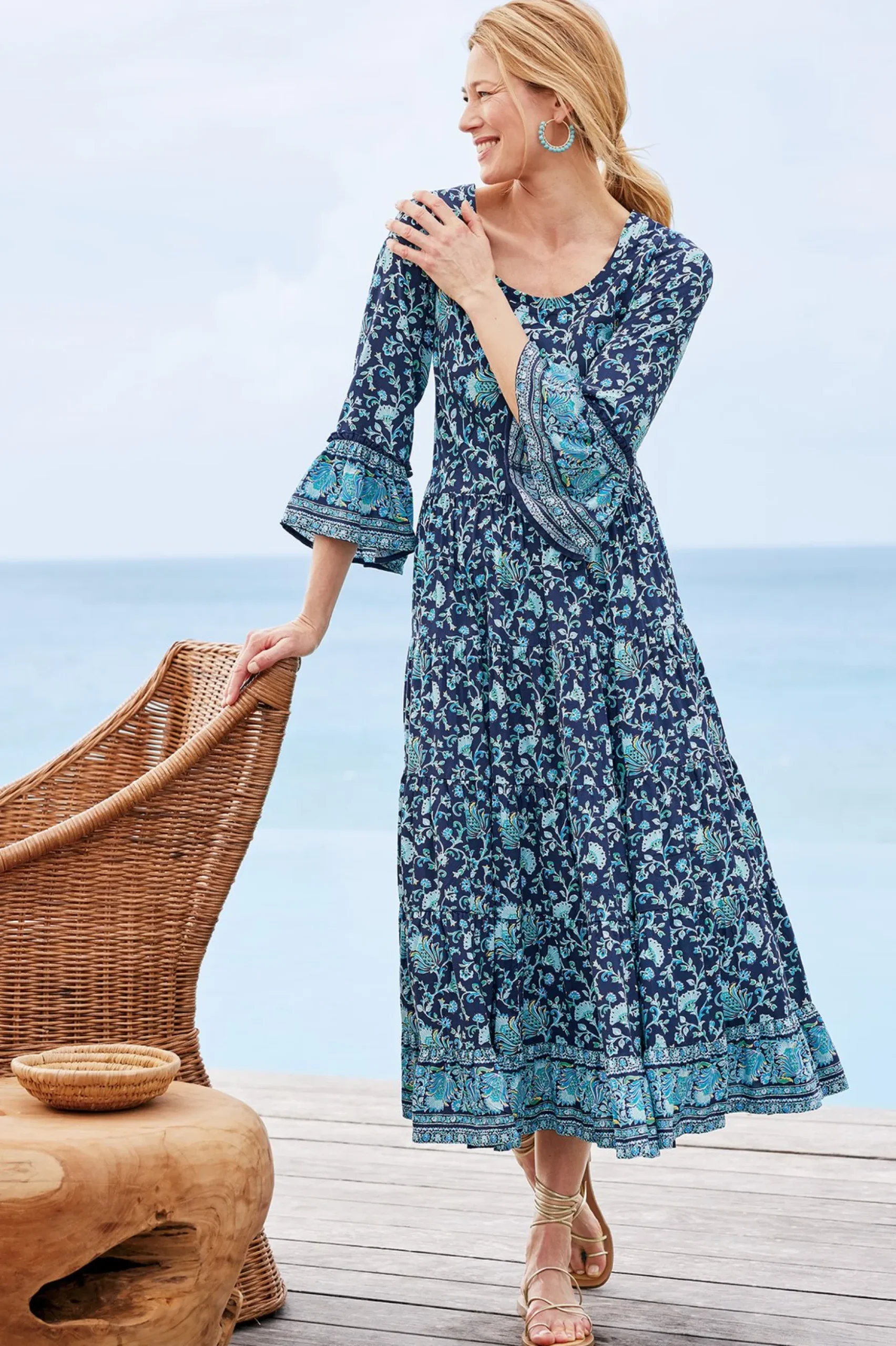 Petites Lily Midi Dress