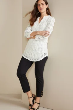 Petites Priya Knit Lace Tunic