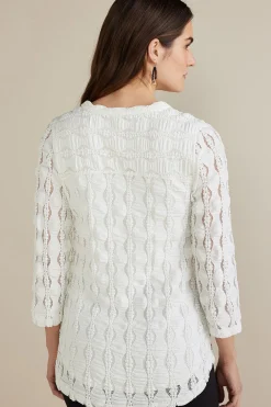 Priya Knit Lace Tunic