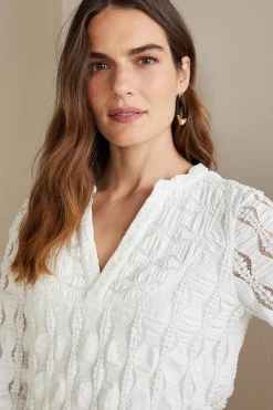 Priya Knit Lace Tunic