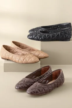 Schutz Arissa Quilted Ballet Flat