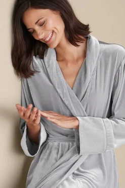 Silk Velvet Robe