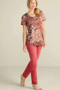 Soft Essential™ SUPIMA® Isabel Short Sleeve Tunic