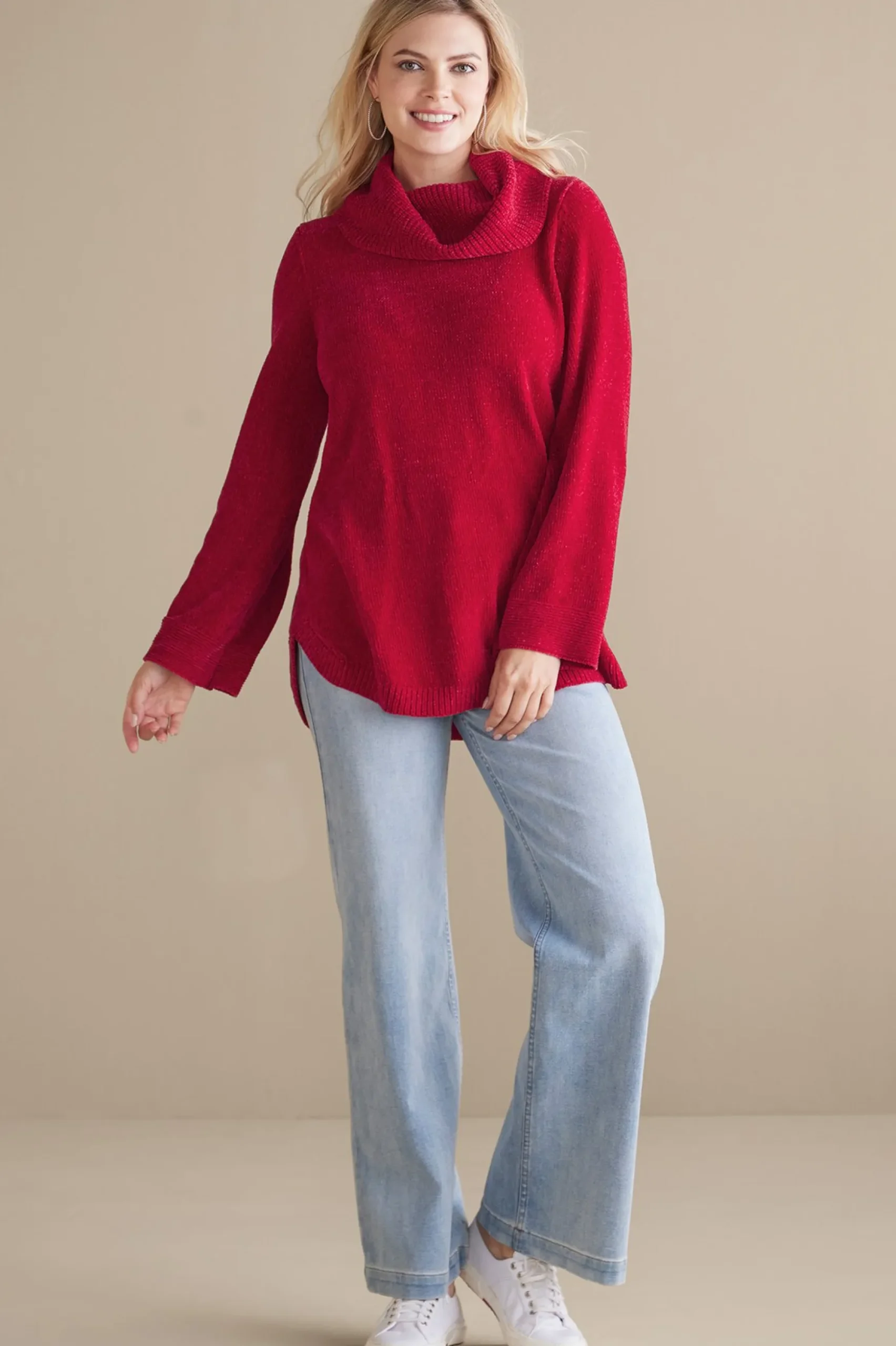 Soft Winds Chenille Tunic Sweater