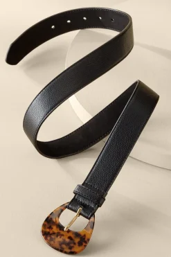 Thelma Tortoise Buckle Belt