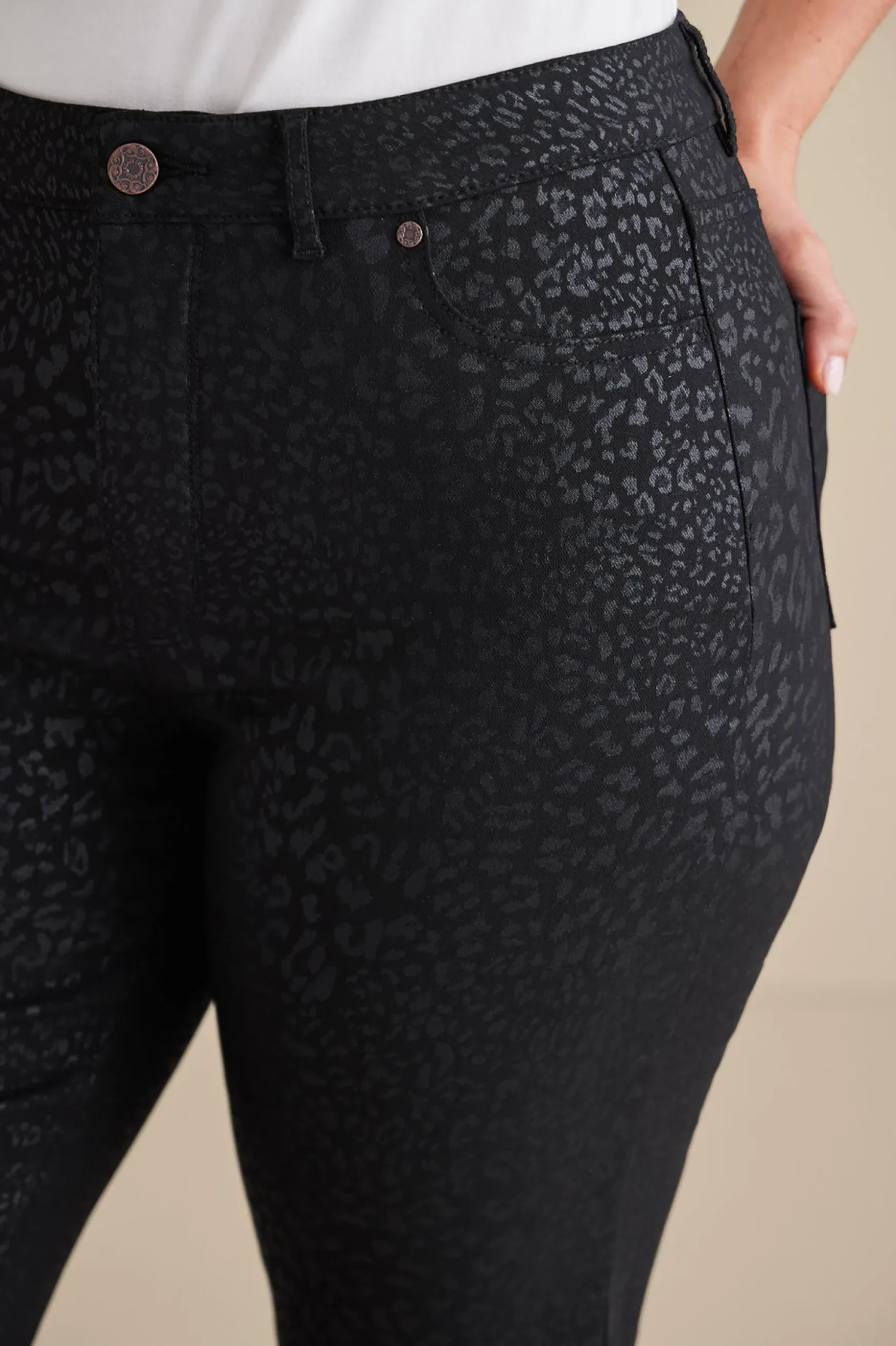 Ultimate Denim Animal Straight Leg Jeans