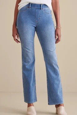 Ultimate Denim Pull-On Bootcut Jeans