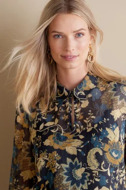 Viola Shimmer Blouse